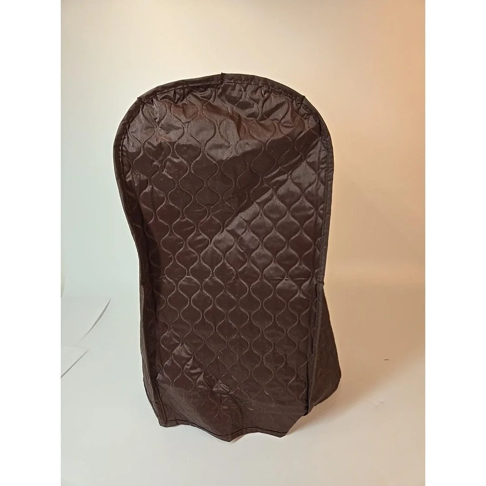 Vintage Kitchen Dora May Quilted Blender Cover Brown Tan 16 X 8 X 8 1/2